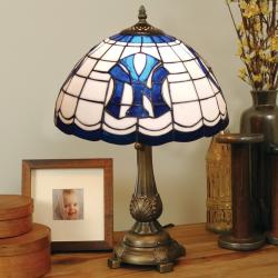 Tiffany-style New York Yankees Lamp