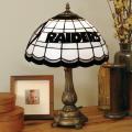 Tiffany-style Oakland Raiders Lamp