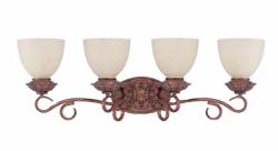 Island Cay 4-light Coral Reef Vanity Fixture