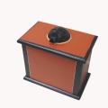 Sese Wood Hinged Mask Treasure Box (Ghana)