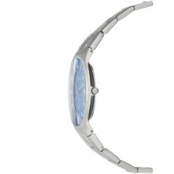 Skagen Men's 'Titanium' Case and Bracelet Blue Dial Quartz Watch