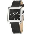 Skagen Men's 'Modern' Stainless Steel and Leather Strap Watch