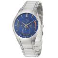 Skagen Men's 'Sport' Stainless Steel Blue Dial Quartz Watch