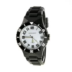 Monument Unisex Black Jelly Interchangeable Fashion Watch