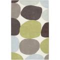 Hand-tufted Rocky Road Ivory Rug (3'6 x 5'6)
