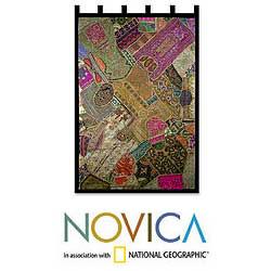 Cotton 'Marvelous' Wall Hanging (India)