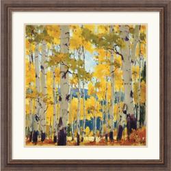 William Hook 'September Aspen' Framed Art Print