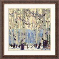 William Hook 'December Aspen' Framed Art Print