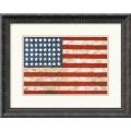 Jasper Johns 'Flag, 1954-55' Framed Art Print