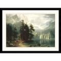 Albert Bierstadt 'Sierra Nevada' Framed Art Print