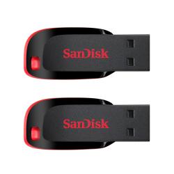 SanDisk 4GB Cruzer Blade USB Flash Drive (Pack of 2)
