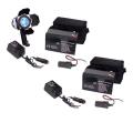 Lumiere L.A. 75W Camera/ Video Camcorder Light/ 2x Batteries/ 2 Bags