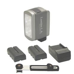 Lumiere L.A. Duo LED Camera Video Camcorder Light with 2 NPF550 Batteries