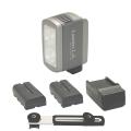 Lumiere L.A. Duo LED Camera Video Camcorder Light with 2 NPF550 Batteries