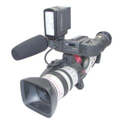 Lumiere L.A. 20W Camera Video Camcorder Light/ 2 NPF750 Batteries
