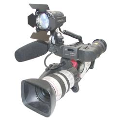 Lumiere L.A. 100W 3200K Video Light Dimmer Kit with 2 Bags and Battery