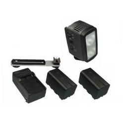 Lumiere L.A. 20W Camera Video Camcorder Light/ 2 NPF750 Batteries