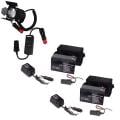 Lumiere L.A. 100W 3200K Video Light Dimmer Kit with 2 Bags and Battery