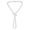 New York Pearls White FW Pearl 24-inch Necklace (7-7.5 mm)