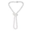 New York Pearls White FW Pearl 24-inch Necklace (7.5-8 mm)