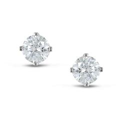 Miadora 14k Gold 1/3ct TDW Certified Diamond Stud Earrings (G-H, I1-I2)
