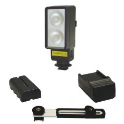 Lumiere L.A. DUOX2 LED Camera/ Video Camcorder Light with NPF550 Battery
