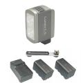 Lumiere L.A. DUO LED Camera/ Video Camcorder Light with 2 NPF750 Batteries