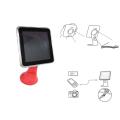 iSolar Cell Phone Solar USB Charger with 3 LED Lights
