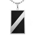 Brushed Stainless Steel Dog Tag