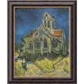 Vincent Van Gogh 'Church at Auvers' Framed Canvas Art