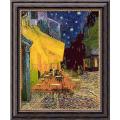 Vincent Van Gogh 'Cafe Terrace At Night' Framed Canvas Art