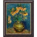 Vincent Van Gogh 'Imperial Crown Fritillaria in a Copper Vase, 1886' Framed Canvas Art