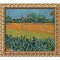 Vincent Van Gogh 'View of Arles With Irises' Framed Canvas Art