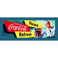 Free correlative info on Coke Vending Machine 'Coke Waiter' Stretched Canvas Print