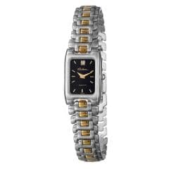 Bulova Women's 'Bracelet' Two-tone Steel Diamond Quartz Watch
