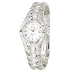 Bulova Men's 'Marine Star' Stainless Steel Quartz Watch