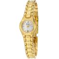 Bulova Women's 'Bracelet' Goldplated Steel Quartz Watch