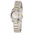 Bulova Women's 'Diamonds' Goldplated and Stainless Steel Quartz Watch