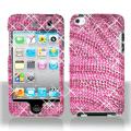 Pink Zebra iPod Touch 4 Protector Case
