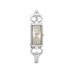 Gucci Women's Tornabuoni Stainless Steel Silver Dial Watch
