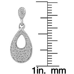 Sterling Silver 1/4ct TDW Diamond Dangle Earrings (H-I, I2-I3)