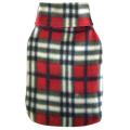 Soothera Red Plaid Thermal Gel Bead Fleece Water Bottle Covers (Pack of 12)