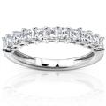 14k White Gold 3/4ct TDW Diamond Wedding Band (H-I, I1-I2)