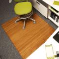 Eco Bamboo Supreme Rectangular Natural Chair Mat (60' x 47')