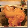Lord Frederick Leighton 'Flaming June' Canvas Art