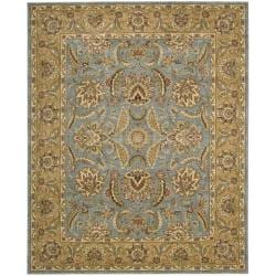 Antiquities Blue Floral Rug (5'3 x 7'5)