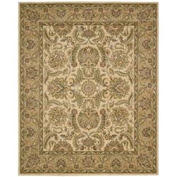 Antiquities Gold Floral Rug (5'3 x 7'5)