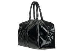 Yves Saint Laurent 208314 Medium Patent Leather Bowler Bag ...