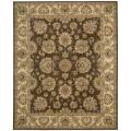 Antiquities Brown Floral Rug (7'9 x 9'9)
