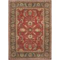 Hand-tufted Coliseum Rust Red Wool Rug (12' x 15')